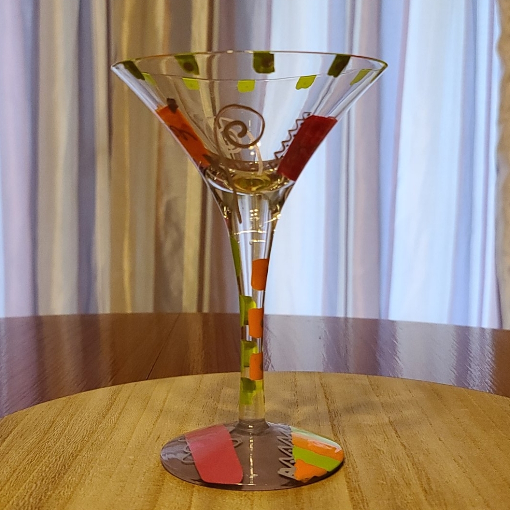 "Love my Cosmopolitan" Martini Glass by Lolita